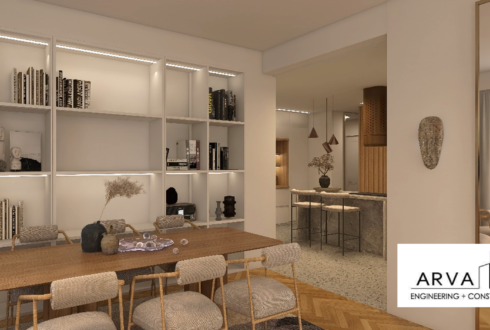 Ολική ανακαίνιση διαμερίσματος στην Κυψέλη