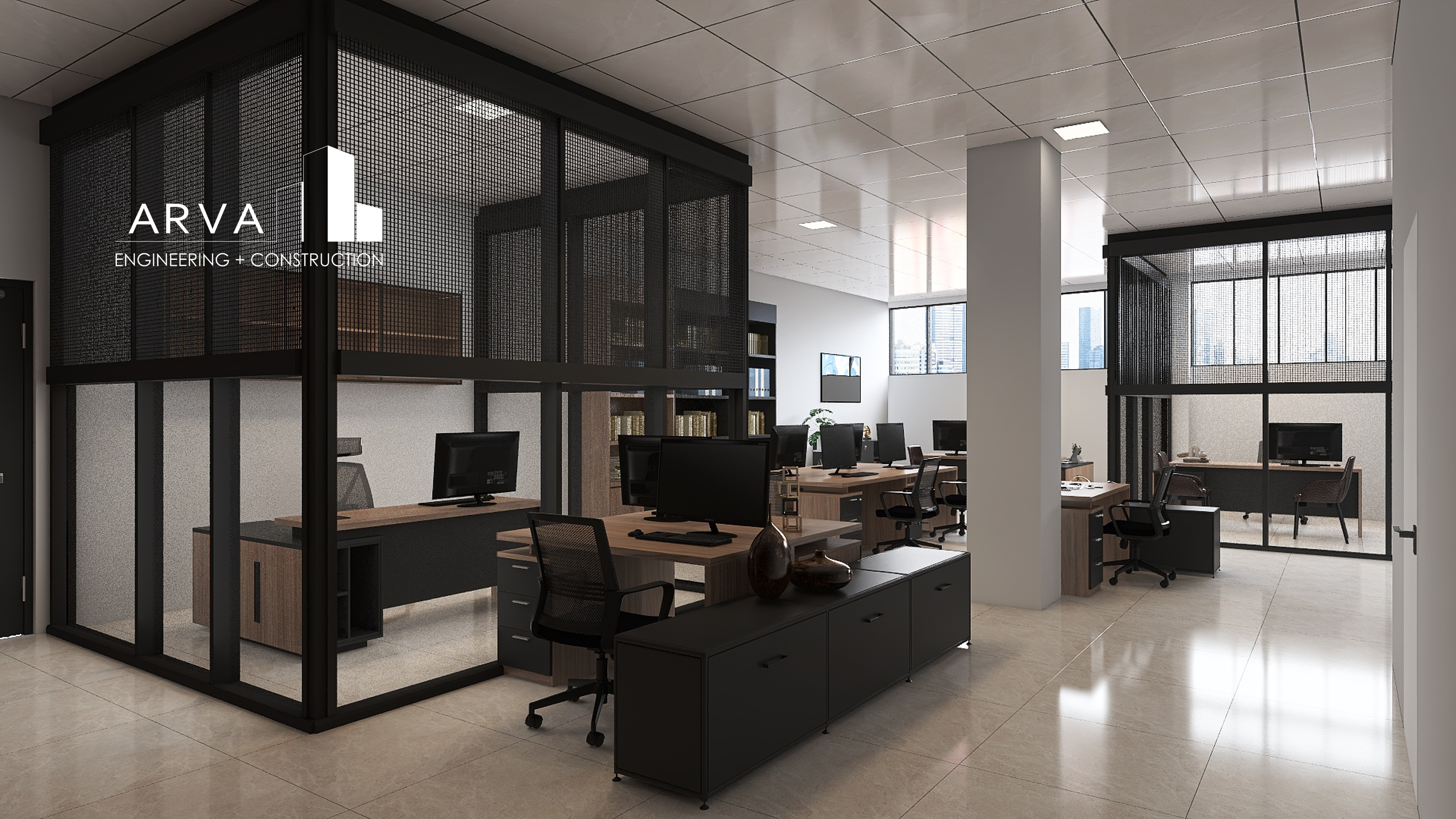 Πρόταση ανακαίνισης γραφείων, επαγγελματικοί χώροι gallery